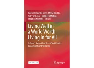 9789811979873 - Living Well in a World Worth Living in for All Kartoniert (TB)