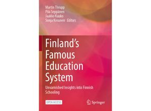 9789811982439 - Finlands Famous Education System Kartoniert (TB)