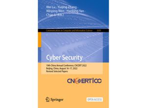 9789811982842 - Cyber Security Kartoniert (TB)