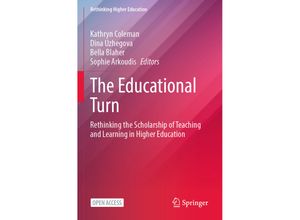 9789811989537 - Rethinking Higher Education   The Educational Turn Kartoniert (TB)