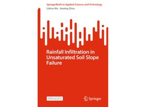 9789811997365 - SpringerBriefs in Applied Sciences and Technology   Rainfall Infiltration in Unsaturated Soil Slope Failure - Lizhou Wu Jianting Zhou Kartoniert (TB)