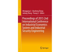 9789812876546 - Proceedings of 2015 2nd International Conference on Industrial Economics System and Industrial Security Engineering Kartoniert (TB)