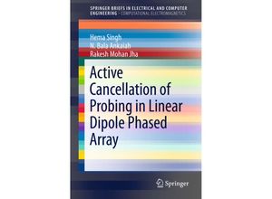 9789812878281 - SpringerBriefs in Electrical and Computer Engineering   Active Cancellation of Probing in Linear Dipole Phased Array - Hema Singh N Bala Ankaiah Rakesh Mohan Jha Kartoniert (TB)