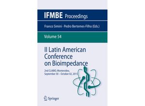 9789812879264 - II Latin American Conference on Bioimpedance Kartoniert (TB)