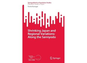 9789819710065 - Shrinking Japan and Regional Variations Along the Sannyodo - Fumie Kumagai Kartoniert (TB)