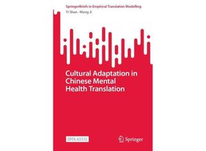 9789819717262 - Cultural Adaptation in Chinese Mental Health Translation - Yi Shan Meng Ji Kartoniert (TB)