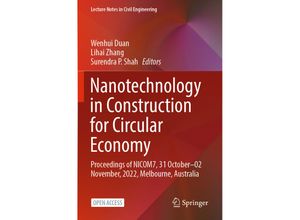 9789819933327 - Nanotechnology in Construction for Circular Economy Kartoniert (TB)