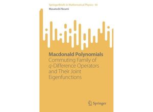 9789819945863 - Macdonald Polynomials - Masatoshi Noumi Kartoniert (TB)