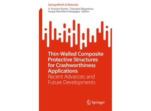 9789819952885 - SpringerBriefs in Materials   Thin-Walled Composite Protective Structures for Crashworthiness Applications Kartoniert (TB)