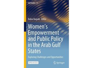 9789819960088 - Womens Empowerment and Public Policy in the Arab Gulf States Kartoniert (TB)