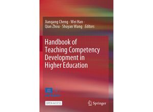 9789819962754 - Handbook of Teaching Competency Development in Higher Education Kartoniert (TB)