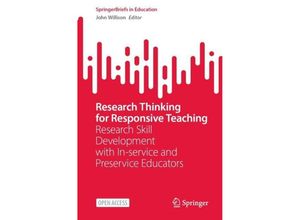 9789819966783 - Research Thinking for Responsive Teaching Kartoniert (TB)