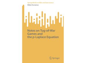 9789819978786 - Notes on Tug-of-War Games and the p-Laplace Equation - Mikko Parviainen Kartoniert (TB)