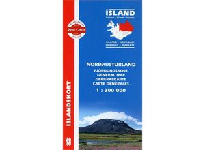 9789979338253 - Islandskort   Island Nordost Iceland Northeast Island Na-Land Islande Nord-Est Karte (im Sinne von Landkarte)