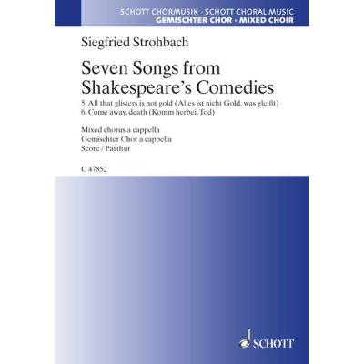 9790001016650 - 7 songs from Shakespeares comedies