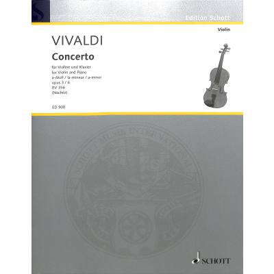 9790001032087 - Concerto grosso a-moll op 3 6 RV 356 F 1 176 T 411