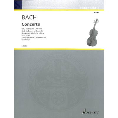 9790001032278 - Konzert d-moll BWV 1043