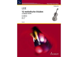 9790001032377 - 12 melodische Etüden - 12 melodische Etüden Geheftet