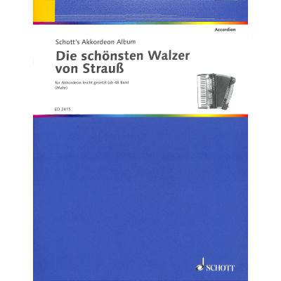 9790001037358 - Die schönsten Walzer von Strauss