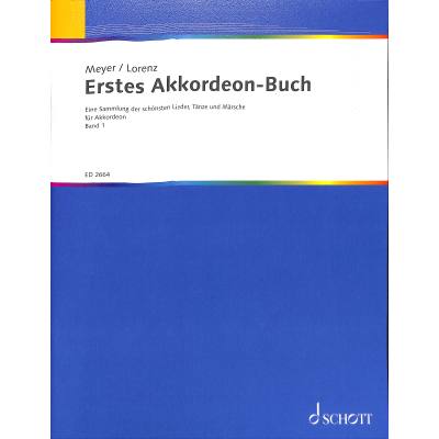 9790001039062 - Erstes Akkordeonbuch 1