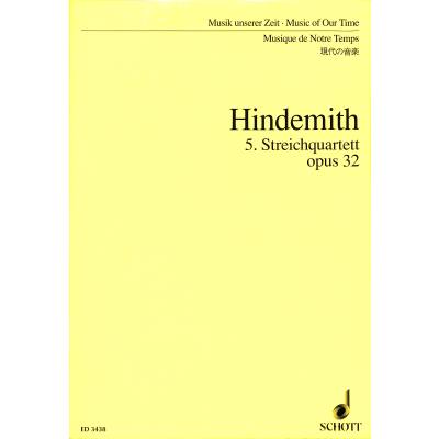 9790001042888 - Quartett 5 op 32