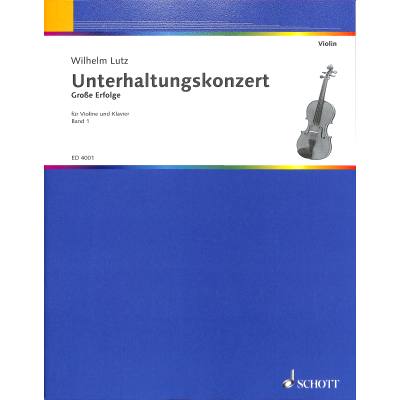 9790001047852 - Unterhaltungs Konzert 1