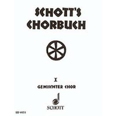 9790001048330 - SCHOTTS CHORBUCH 1
