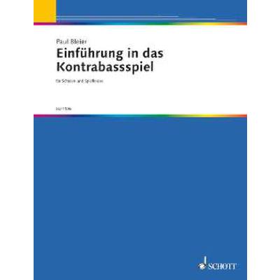 9790001049214 - Einführung in das Kontrabassspiel