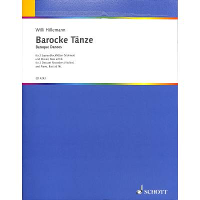 9790001049979 - Barocke Tänze