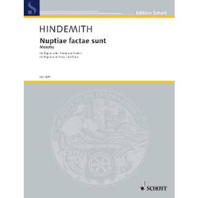 9790001051651 - Nuptiae factae sunt 3 Motetten 2 Motette 11