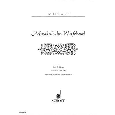 9790001052290 - Musikalisches Würfelspiel