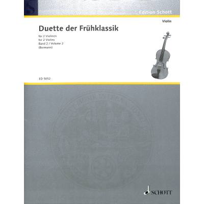 9790001057844 - Violinduette der Frühklassik 2