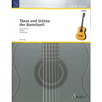 9790001058445 - Tänze + Stücke aus der Barockzeit