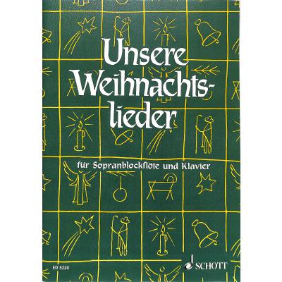 9790001059404 - Unsere Weihnachtslieder