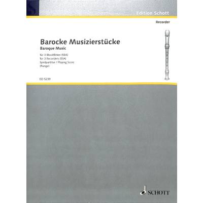 9790001059541 - Barocke Musizierstücke