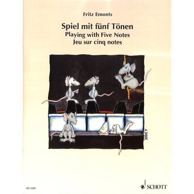 9790001060233 - Spiel mit 5 Tönen - Spiel mit 5 Tönen Playing with Five Notes für Klavier Jeu sur cinq notes Geheftet