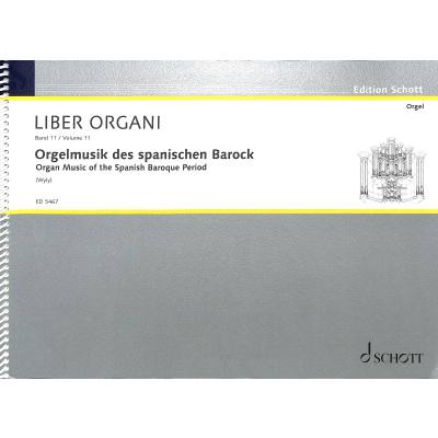 9790001061841 - Liber organi 11 - Orgelmusik des spanischen Barock