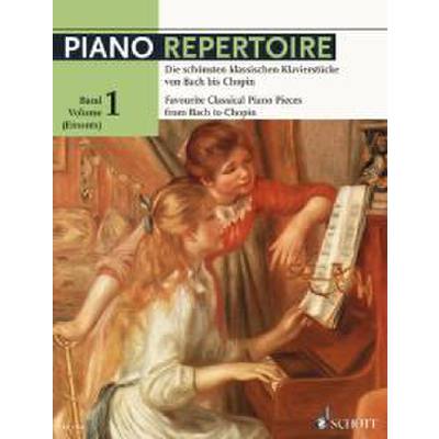 9790001063272 - Piano repertoire 1 | Die schönsten klassischen Klavierstück von Bach bis Chopin