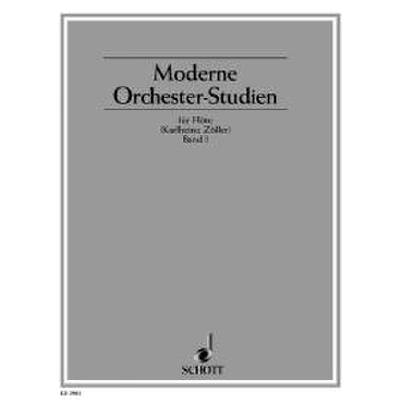 9790001063678 - Moderne Orchesterstudien 1