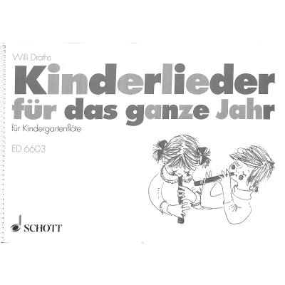 9790001070294 - Kinderlieder fuer das ganze Jahr (Kindergartenflöte)