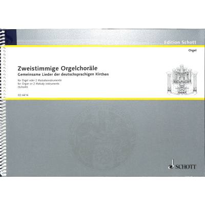 9790001070409 - Zweistimmige Orgelchoräle