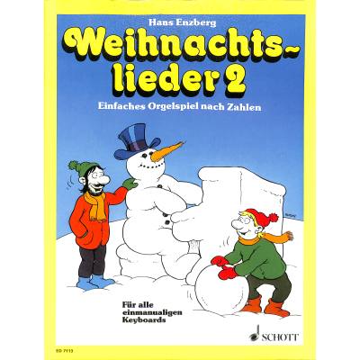 9790001074643 - Weihnachtslieder 2 (einfaches Orgelspiel nach Zahlen)