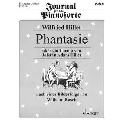 9790001075381 - Phantasie + Thema (J A Hiller)