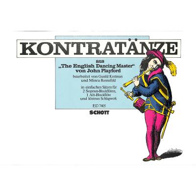 9790001077613 - Kontratänze aus the english dancing ma