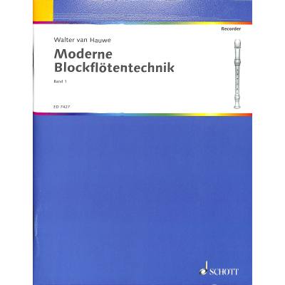 9790001077743 - Moderne Blockflötentechnik 1