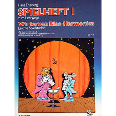 9790001077859 - Wir lernen Blasharmonika - Spielheft 1