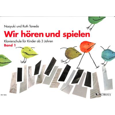 9790001081719 - Wir hören + spielen 1 - ein Weg zum absoluten Gehör