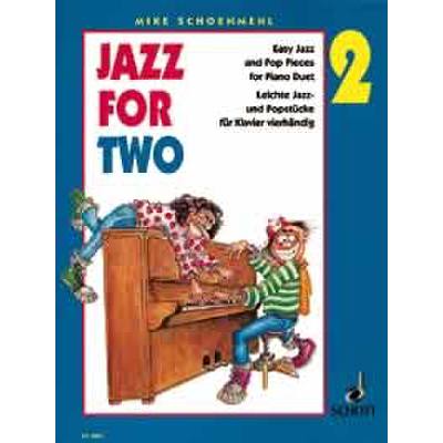 9790001082495 - Jazz for two 2 | Leichte Jazz und Popstücke