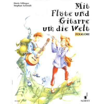 9790001083867 - Mit Flöte und Gitarre um die Welt