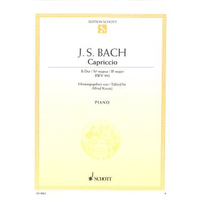 9790001086554 - Capriccio B-Dur (BWV 992)